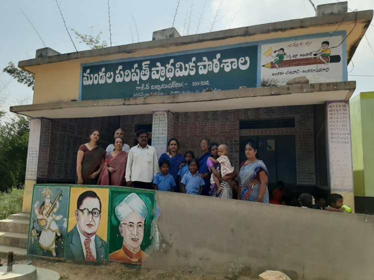 School visit at Varadappanaidupetta